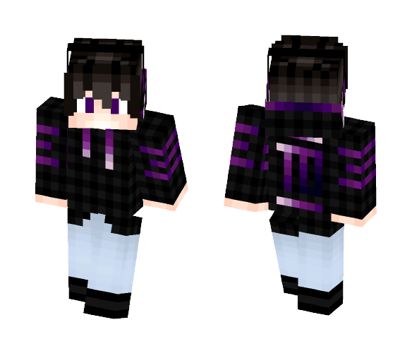PurplleBoy - Male Minecraft Skins - image 1