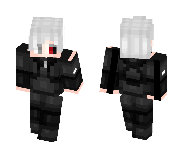 Kaneki Ken - Tokyo Ghoul - Male Minecraft Skins - image 1