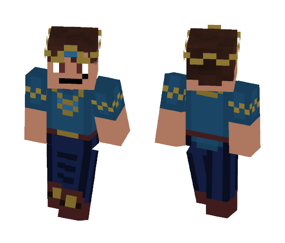 The Orange Prince - Male Minecraft Skins - image 1
