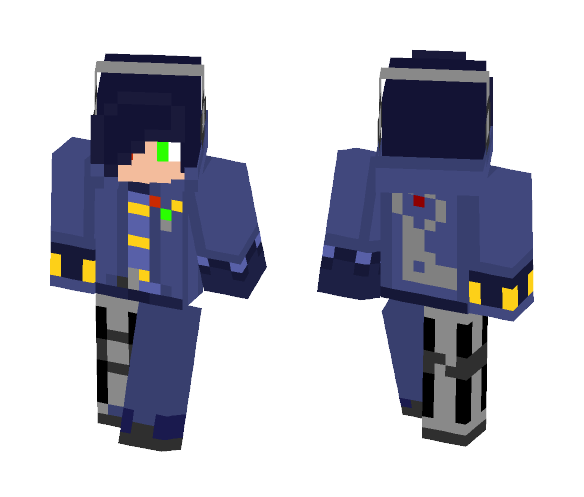 Technomancer (Ryuu Kirigaya) - Male Minecraft Skins - image 1