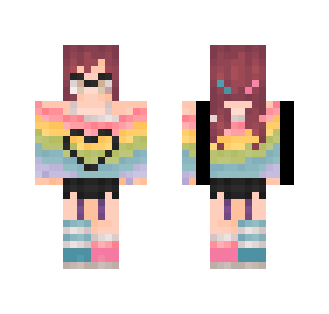 Rainbow Sweater Nerd