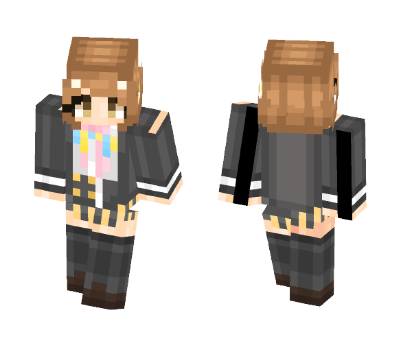 Yoshino Koiwai | Aυτυmη - Female Minecraft Skins - image 1