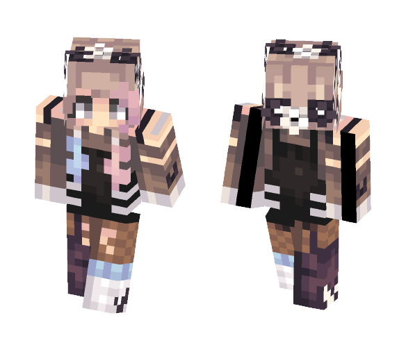 Dark side - Female Minecraft Skins - image 1