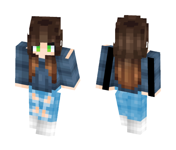 Random_Tumblr_Girl_kill me - Female Minecraft Skins - image 1