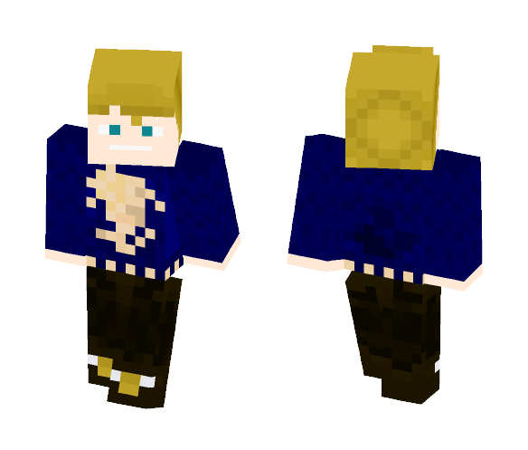 Domino Foulard Print Shirt - Male Minecraft Skins - image 1