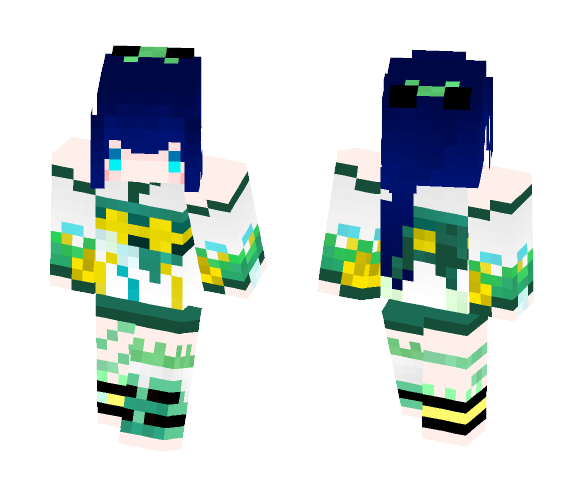 Download Free ❥營草ღ◈ Skin for Minecraft image 1 ❥營草ღ◈ - Female Minecraft Skins - image 1