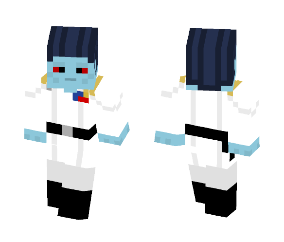 Grand Admiral Thrawn - Male Minecraft Skins - image 1