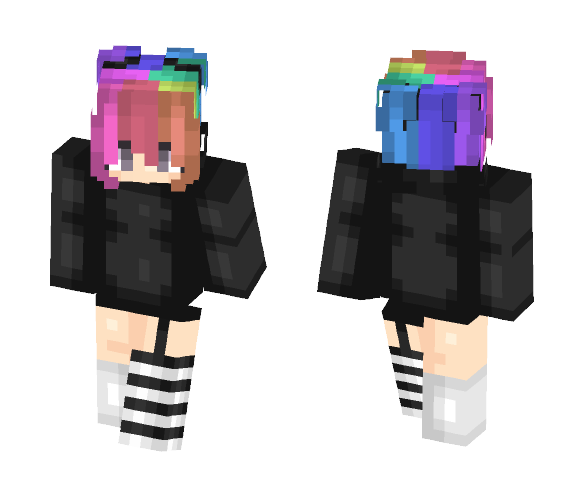 Keep running. - Female Minecraft Skins - image 1