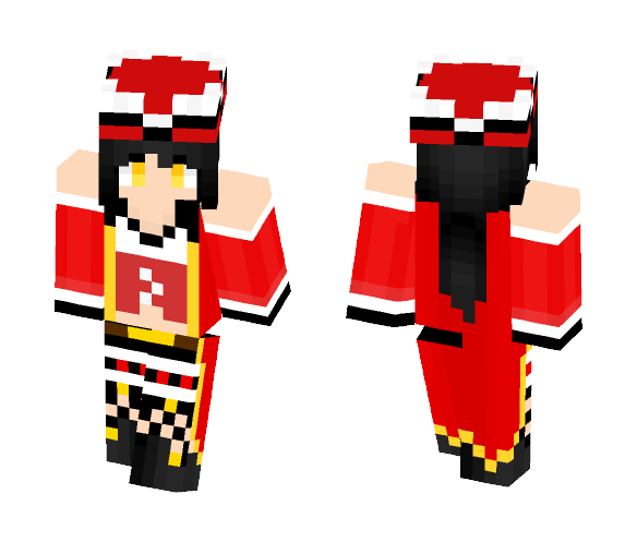 Download Free Tales of Berseria Velvet outfit 3 Skin for Minecraft image 1 Tales of Berseria Velvet outfit 3 - Female Minecraft Skins - image 1
