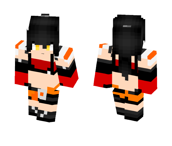 Download Free Tales of Berseria Velvet outfit 2 Skin for Minecraft image 1 Tales of Berseria Velvet outfit 2 - Female Minecraft Skins - image 1