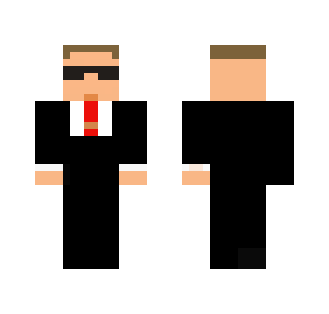 Agent smith from the Matrix trilogy
