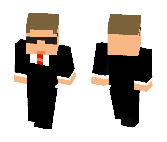 Agent smith from the Matrix trilogy - Male Minecraft Skins - image 1