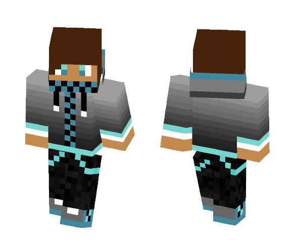 Download Free AWESOMEST PVP DIYAM0ND HOODY BOIY Skin for Minecraft image 1 AWESOMEST PVP DIYAM0ND HOODY BOIY - Male Minecraft Skins - image 1