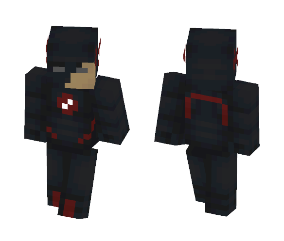 Black Flash The Death of Speedsters - Comics Minecraft Skins - image 1