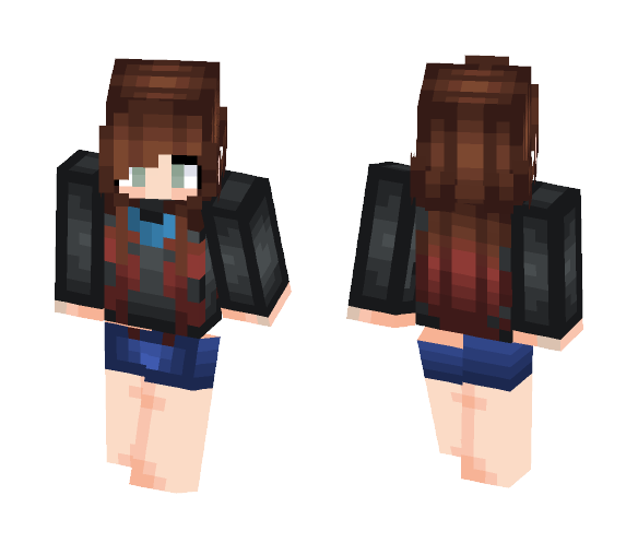 A friends OC ^.^ [Flower C. Child] - Female Minecraft Skins - image 1