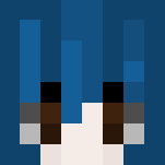 Download Free Blue hair girl o; Skin for Minecraft image 3 Blue hair girl o; - Color Haired Girls Minecraft Skins - image 3