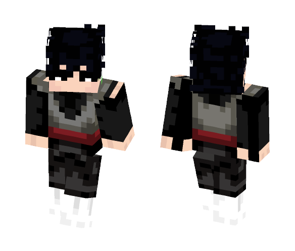 Black Goku - Male Minecraft Skins - image 1