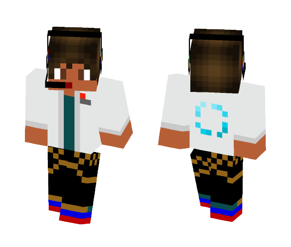 My Aperture Skin ~Female Version~ - Female Minecraft Skins - image 1