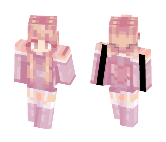 Download Free Lovie Dovie | + New Shading Skin for Minecraft image 1 Lovie Dovie | + New Shading - Female Minecraft Skins - image 1