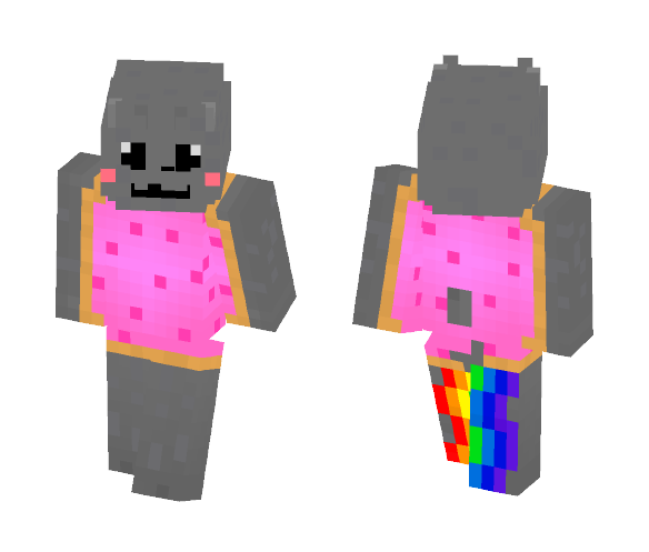 Nyan cat 2.0 - Cat Minecraft Skins - image 1