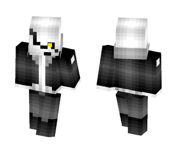 Remastered Gaster Sans - Other Minecraft Skins - image 1
