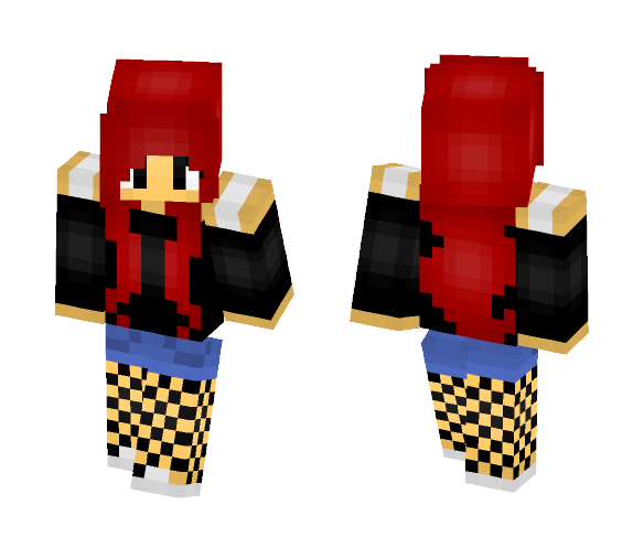 Hipster Rebel - Female Minecraft Skins - image 1