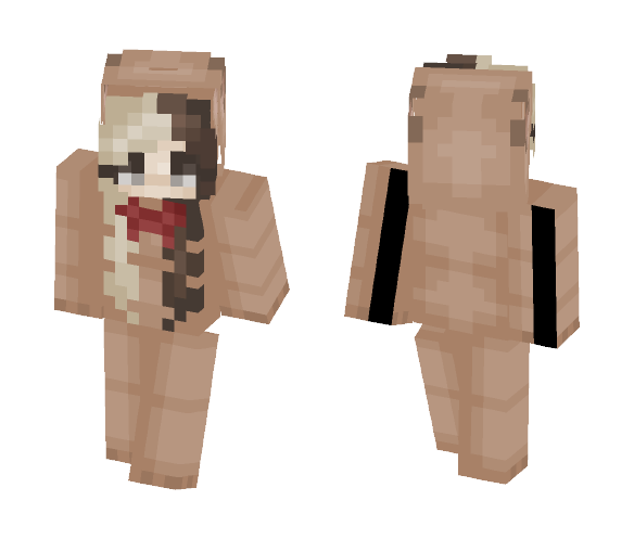 Teddy bear - Female Minecraft Skins - image 1