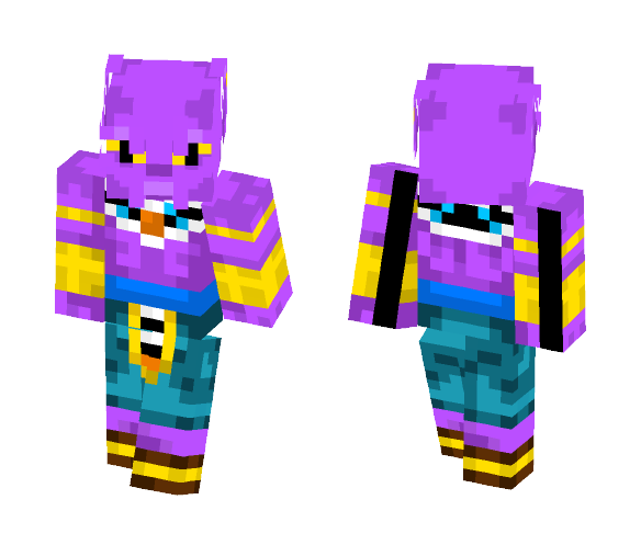 Download Free Beerus God of Destruction Skin for Minecraft image 1 Beerus God of Destruction - Male Minecraft Skins - image 1