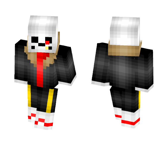 Remastered Underfell Sans - Other Minecraft Skins - image 1
