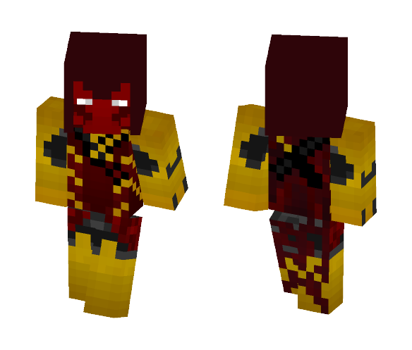 Download Free Azrael Rebirth (Jean-Paul Valley) Skin for Minecraft image 1 Azrael Rebirth (Jean-Paul Valley) - Male Minecraft Skins - image 1