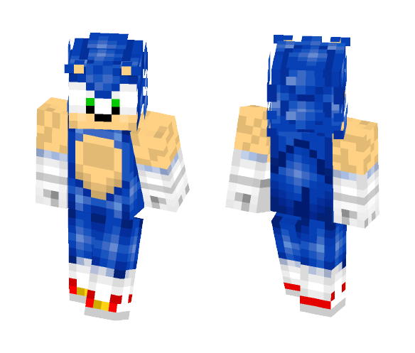 Sonic - Male Minecraft Skins - image 1