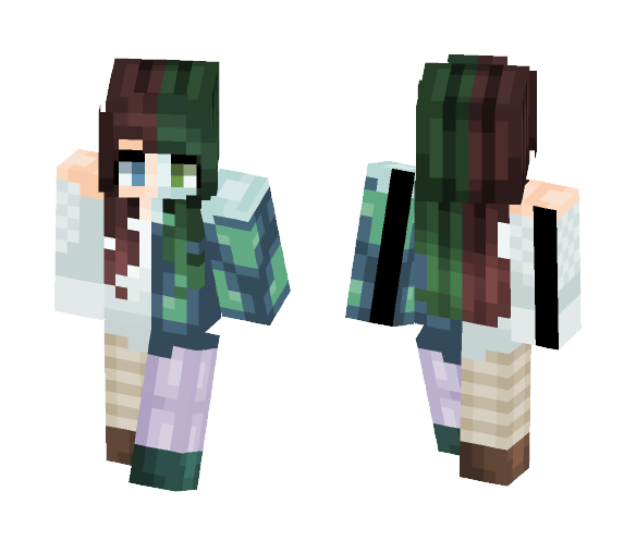 Alien in Hiding - Female Minecraft Skins - image 1