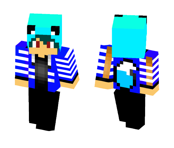 Swag Human Fox - Male Minecraft Skins - image 1