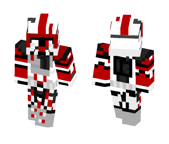 Download Free Clone commander... Skin for Minecraft image 1 Clone commander... - Male Minecraft Skins - image 1