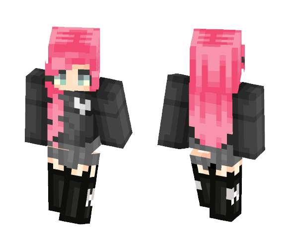 Download Free ME! (First skin post on PlanetMC) Skin for Minecraft image 1 ME! (First skin post on PlanetMC) - Female Minecraft Skins - image 1