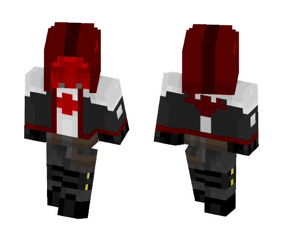 Download Free Red Hood (Skin Remake) Skin for Minecraft image 1 Red Hood (Skin Remake) - Male Minecraft Skins - image 1