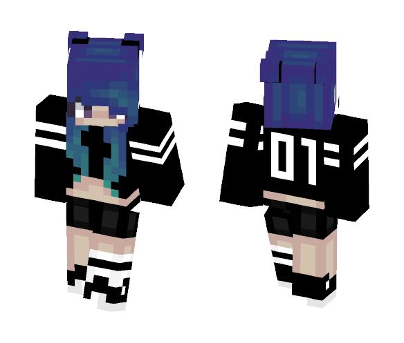 Lazy - Female Minecraft Skins - image 1