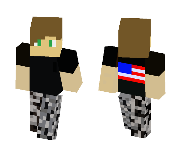 Patriot - Male Minecraft Skins - image 1