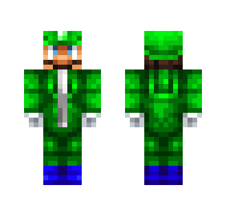 Propeller Luigi - Male Minecraft Skins - image 2