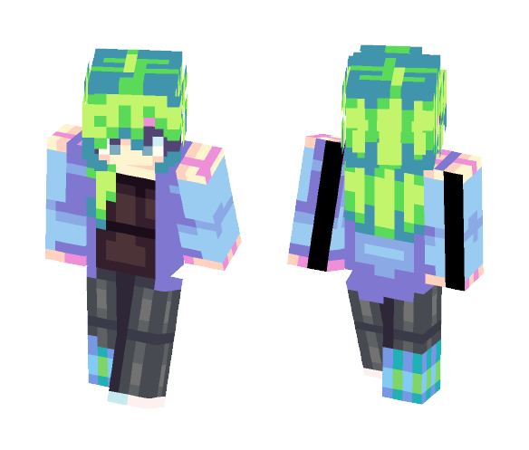 Night Rain - Female Minecraft Skins - image 1
