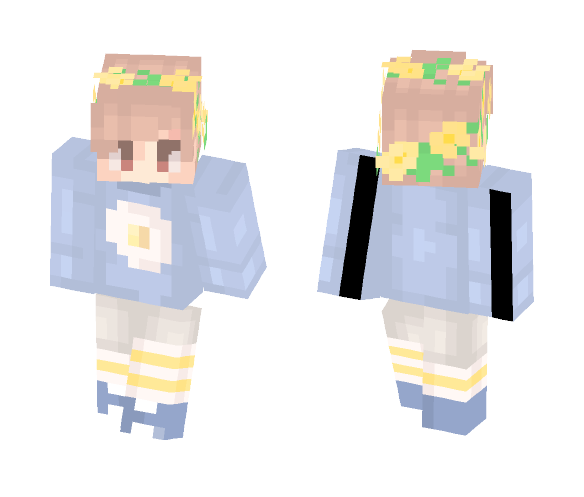 500 // eggs. (popreel ohmy) - Male Minecraft Skins - image 1