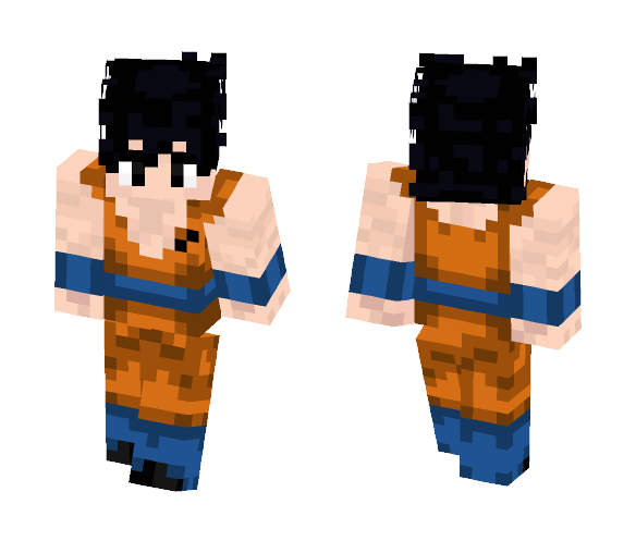 Goku (ROF) - Male Minecraft Skins - image 1