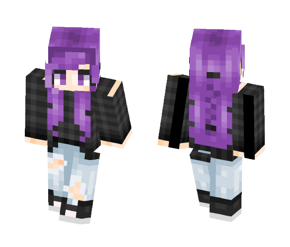 Lea Goth - Female Minecraft Skins - image 1