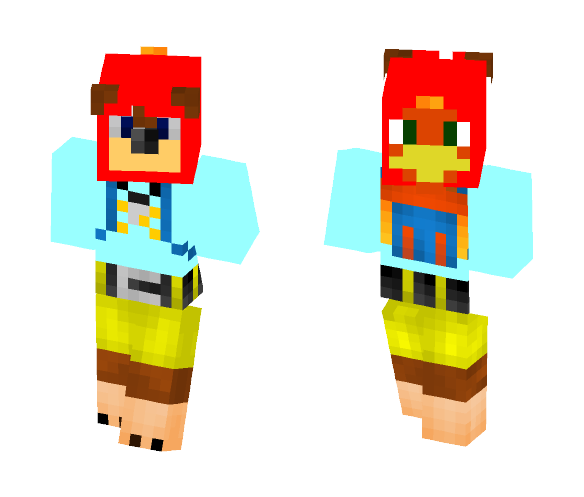 Download Free manjo and kazooie Skin for Minecraft image 1 manjo and kazooie - Male Minecraft Skins - image 1