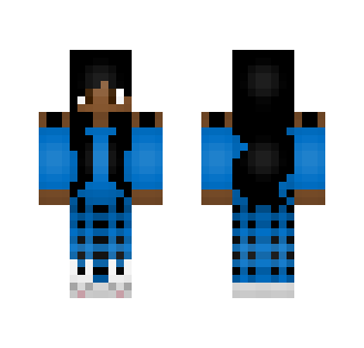 Blue Pajama Girl