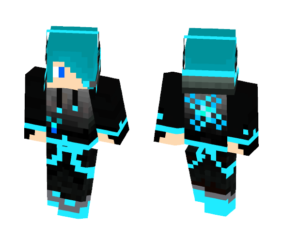 Plasma Boy (Neon) - Boy Minecraft Skins - image 1