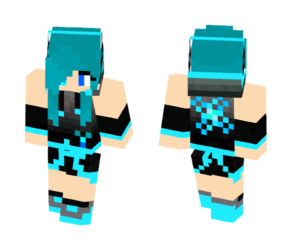 Plasma Girl (Iona) - Girl Minecraft Skins - image 1