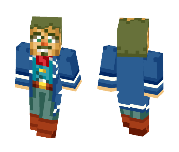 Phantom Hourglass Linebeck - Male Minecraft Skins - image 1