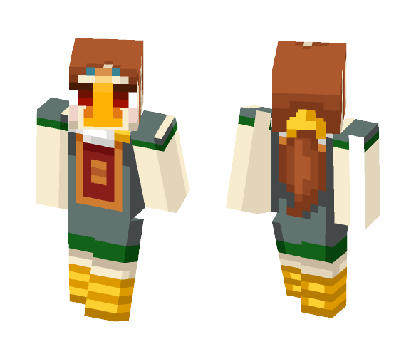 Wind Waker Medli - Female Minecraft Skins - image 1
