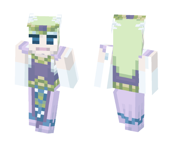 Spirit Tracks Zelda - Female Minecraft Skins - image 1